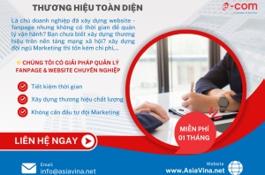 QUẢN LÝ FANPAGE VÀ WEBSITE CHUYÊN NGHIỆP - GIẢI PHÁP TỐI ƯU CHO DOANH NGHIỆP